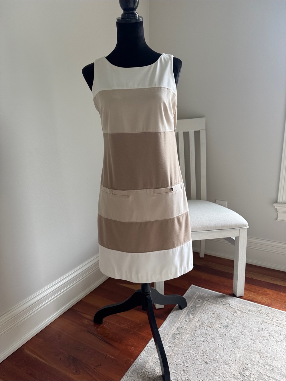 Neutral Sleeveless dress